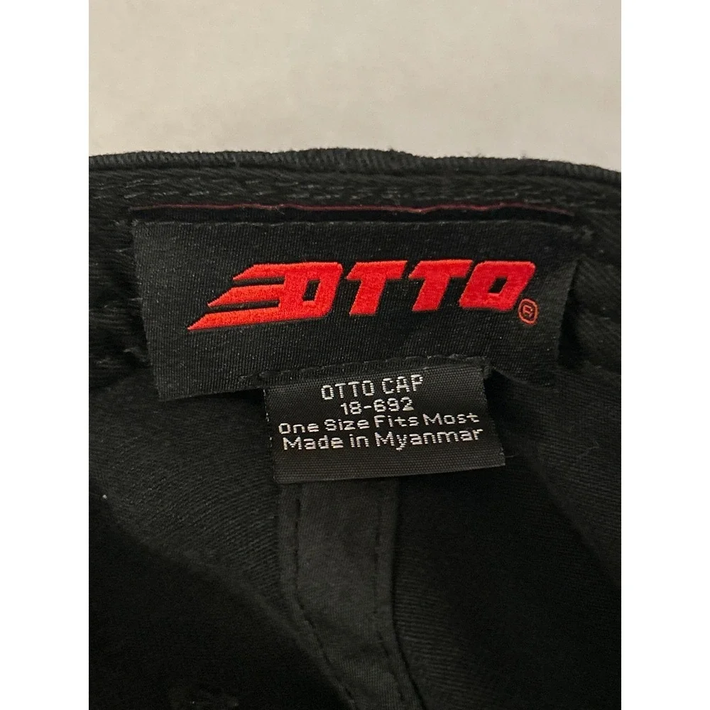 Willie Nelson Luck Texas 2022 Tour Hat Black Embroidered Otto Cap Baseball Hat